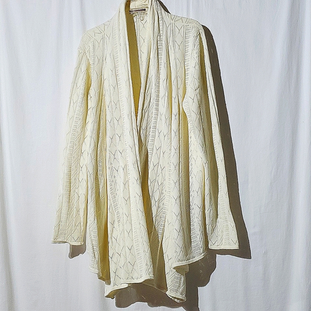 525 America cotton sweater swing style front